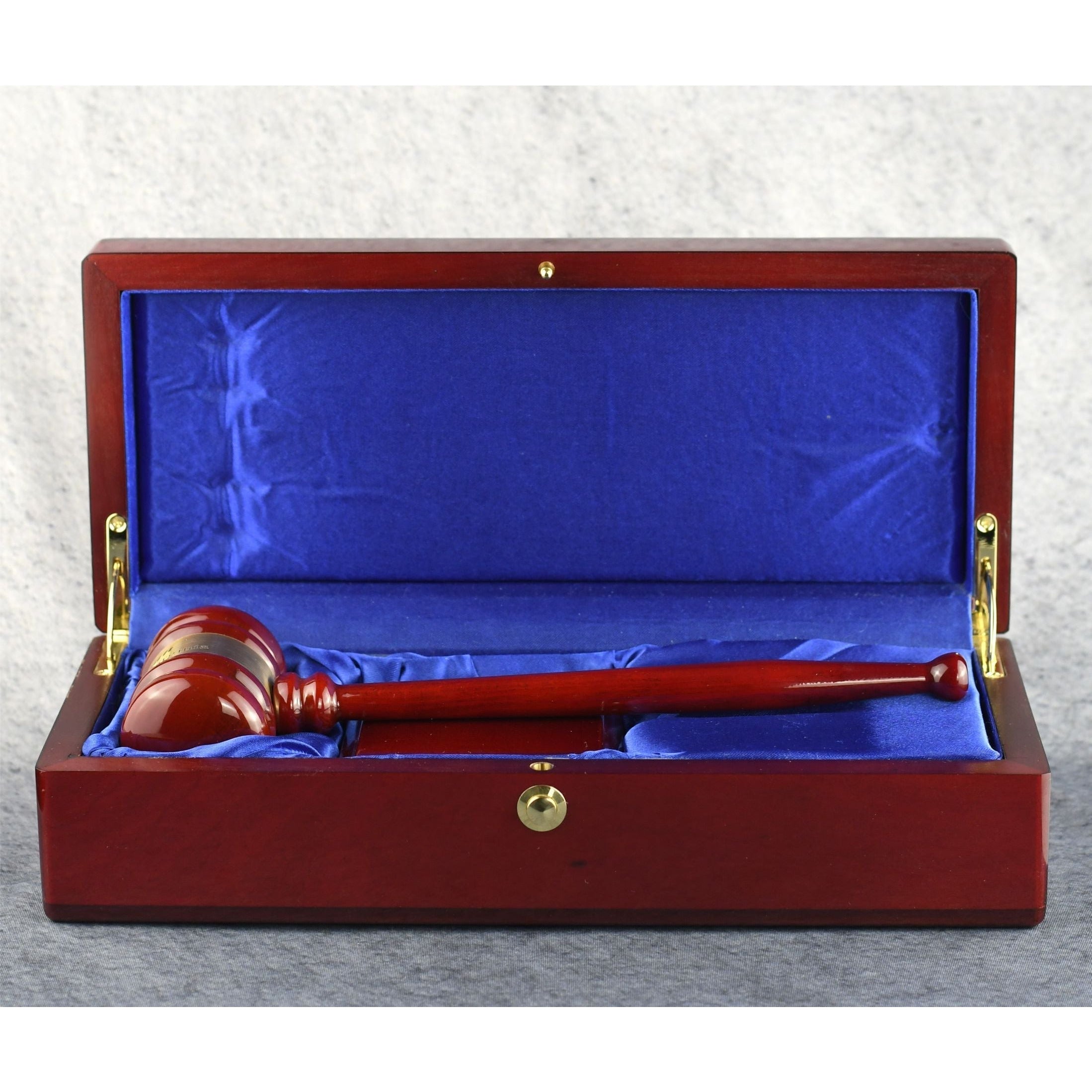 Rosewood Gavel and Case